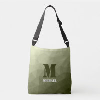 Motif de maille géométrique vert clair de l'armée