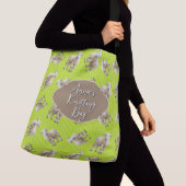 Sac Ajustable Motif de moutons personnalisé pour tricot (De près)