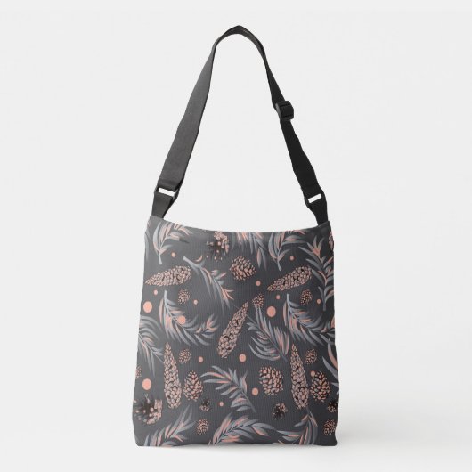 Sac Ajustable Motif de Noël, Pine Snow (Devant)