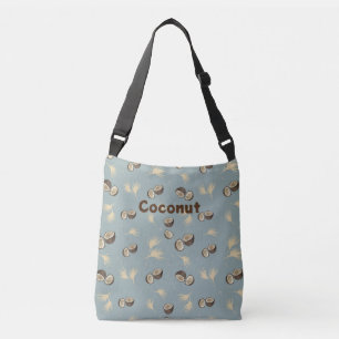 Sac Ajustable "Motif de noix de coco de Boho tropical"