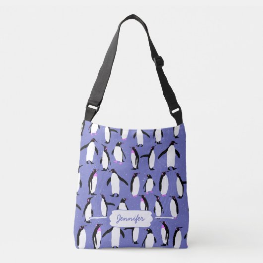 Sac Ajustable Motif de pingouin d'hiver mignon (Devant)