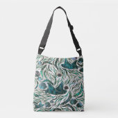 Sac Ajustable Motif de poisson stingray et squelette Abalone (Devant)