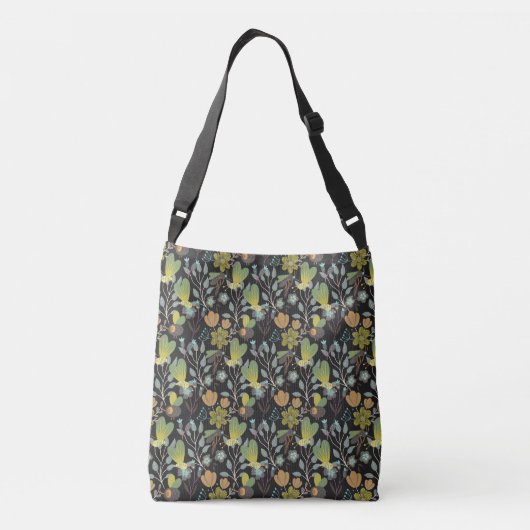 Sac Ajustable Motif de printemps foncé (Dos)