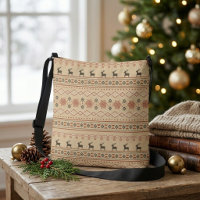 Motif de Renne pour Pull de Noël