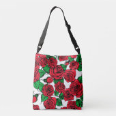 Sac Ajustable Motif de roses rouges (Dos)