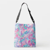 Sac Ajustable Motif de ruban abstrait pastel (Dos)