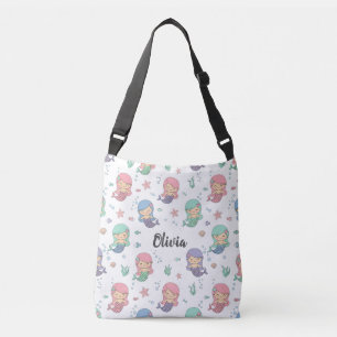 Sac Ajustable Motif de sirène de dessin animé mignon