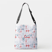 Sac Ajustable Motif de symboles du Canada | (Dos)