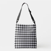 Sac Ajustable Motif de tissage des dents noires rétro (Dos)