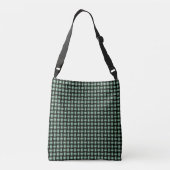 Sac Ajustable Motif de tissage noir vert (Dos)