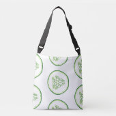 Sac Ajustable Motif de tranches de concombre (Devant)