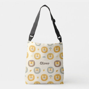 Sac Ajustable Motif de visage de lion de safari mignon personnal