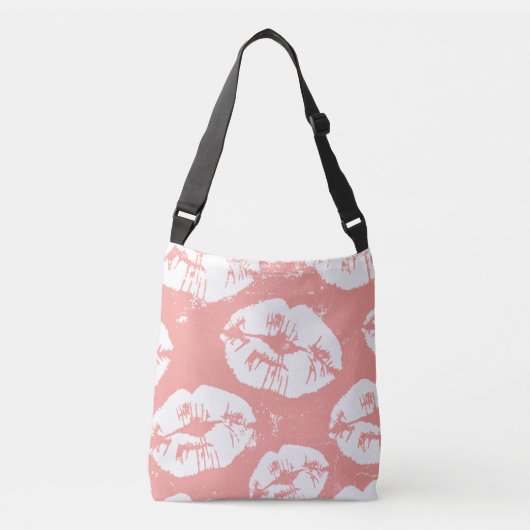 Sac Ajustable motif des lèvres baiser (Devant)