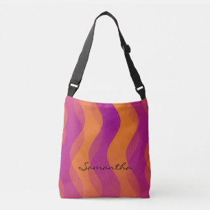 Sac Ajustable Motif des vagues douces - rose orange