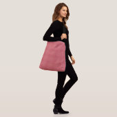 Sac Ajustable Motif diamant subtil Rose fuchsia  (Sur le modèle)