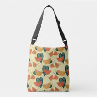 Motif élégant vintage de papillons et de feuilles 