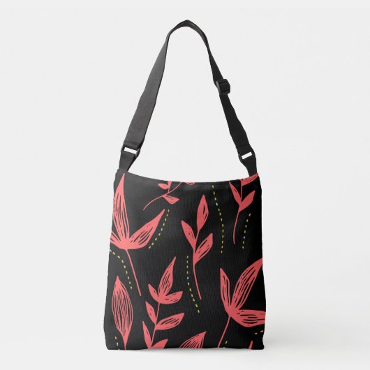 Sac Ajustable motif feuille (Devant)