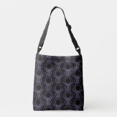 Sac Ajustable Motif final noir et violet brûlé (Dos)