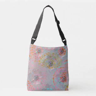 Sac Ajustable Motif fleuri coloré avec lignes graphiques pointil