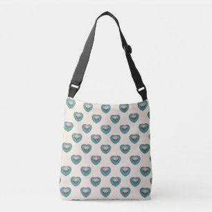 Sac Ajustable Motif floral Heart Blossom   Rétro scandinave 