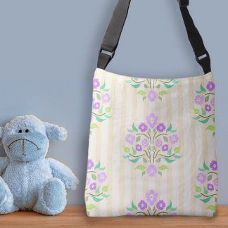 Sac Ajustable Motif floral lavande Bouquet d'Astors