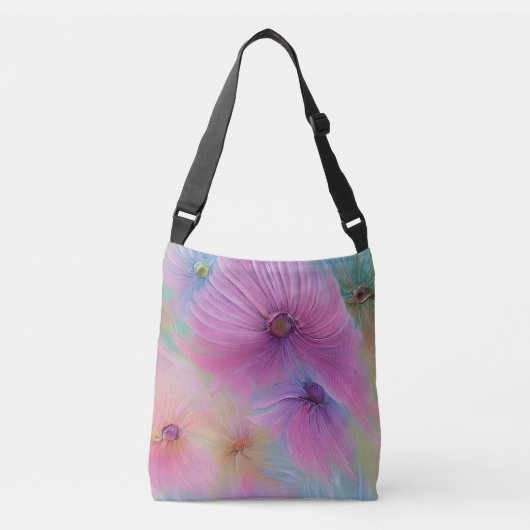 Sac Ajustable Motif floral rose doux (Devant)