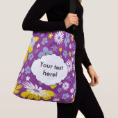 Sac Ajustable Motif floral sans couture (De près)