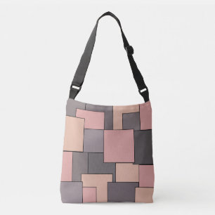 Sac Ajustable Motif géométrique rose violet