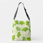 Sac Ajustable Motif Ginkgo sur blanc (Dos)