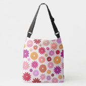 Sac Ajustable Motif Grandes Fleurs Colorées (Devant)