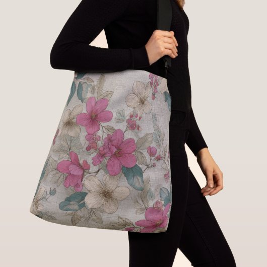 Sac Ajustable Motif gris français (De près)
