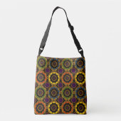 Sac Ajustable Motif hippie de rétro style de médias mélangés (Dos)