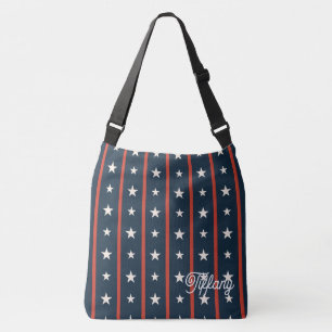 Sac Ajustable Motif minimaliste de champ d'étoiles USA Luxe po