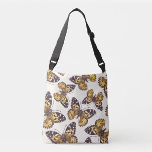 Sac Ajustable Motif papillon de femme peinte