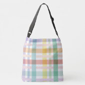 Sac Ajustable Motif Plaid clair couleur (Dos)