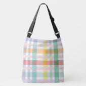 Sac Ajustable Motif Plaid clair couleur (Devant)