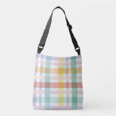 Sac Ajustable Motif Plaid clair couleur (Devant)