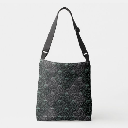 Sac Ajustable motif plante A04b Black BG (Devant)