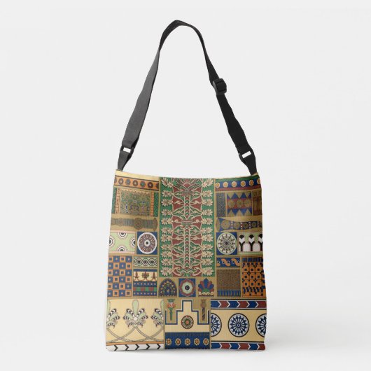 Sac Ajustable Motif rétro assyrien (Dos)