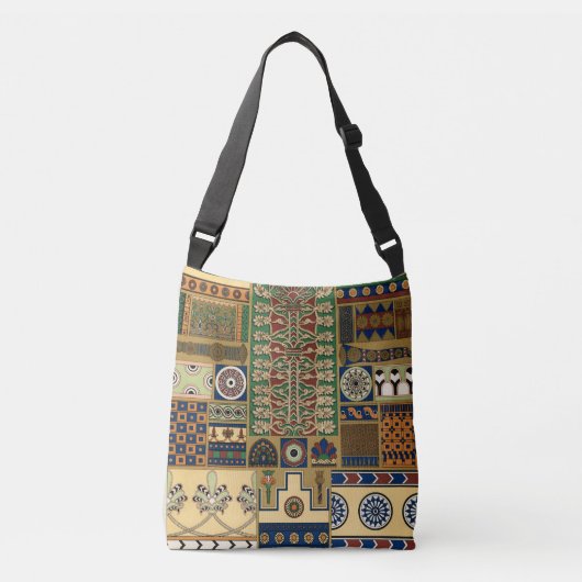 Sac Ajustable Motif rétro assyrien (Devant)