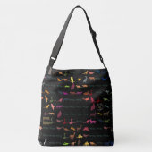 Sac Ajustable Motif Retro Cute Animaux (Dos)