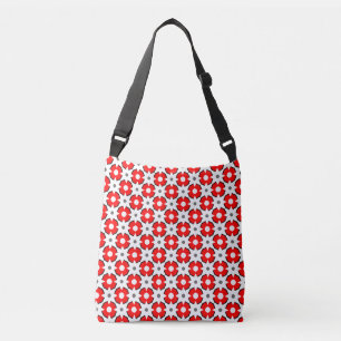 Sac Ajustable Motif Rouge Blanc et Noir