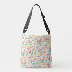 Sac Ajustable Motif sans couture d'été sur la côte italienne