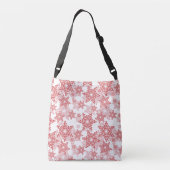 Sac Ajustable Motif sans couture rouge et blanc (Dos)