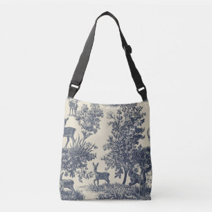 Sac Ajustable Motif Toile de Cerf Paysage de Forêt Botanique