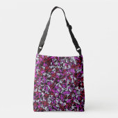 Sac Ajustable Motif Triangle Rouge Violet (Dos)