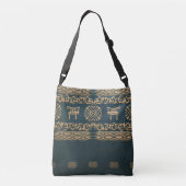 Sac Ajustable motif tribal africain ethnique (Dos)