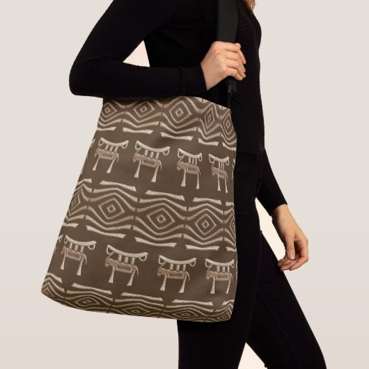 Sac Ajustable motif tribal africain ethnique (De près)