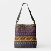 Sac Ajustable Motif tribal, polyvalent pour diverses utilisation (Dos)