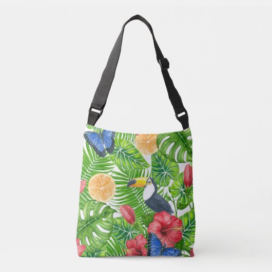 Sac Ajustable Motif tropical (Devant)